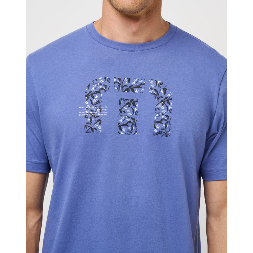 TravisMathew No Looking Back Men's Purple T Shirt