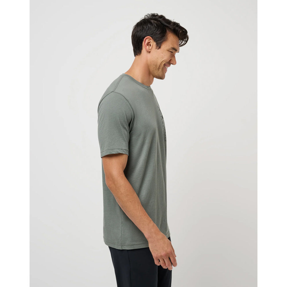 TravisMathew Global Pass Men's Olive T Shirt