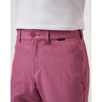 TravisMathew Overhead Compartment Men's Burgundy Shorts