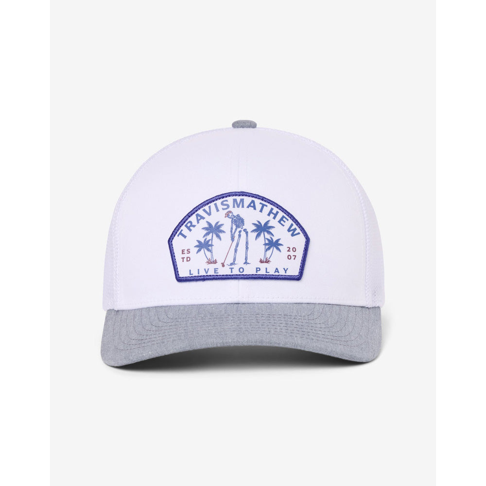 TravisMathew Dark Ages Men's White Hat