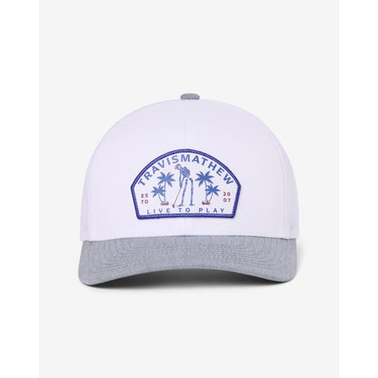TravisMathew Dark Ages Men's White Hat