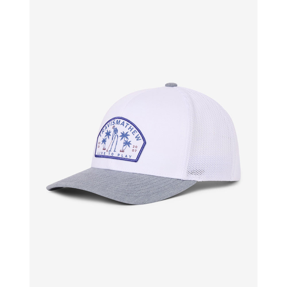 TravisMathew Dark Ages Men's White Hat