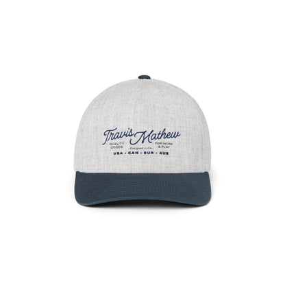 Travis Mathew Perfect Plan Hat Grey Hat