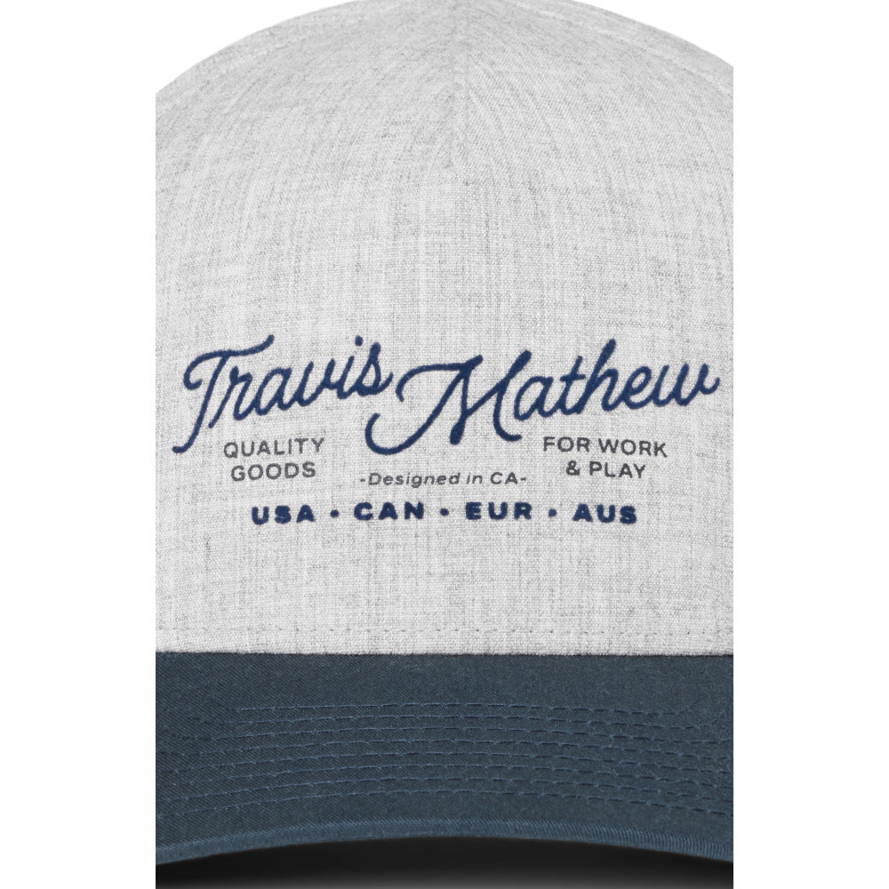 Travis Mathew Perfect Plan Hat Grey Hat