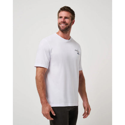 TravisMathew Holly Jollies Men's White T Shirt