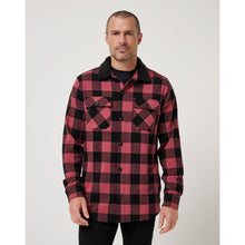TravisMathew Winterize Men's Red Button Up Jacket