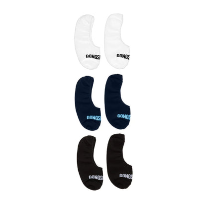 GONGSHOW NO SHOWSIE SOCKS MULTI-COLOUR 3PK