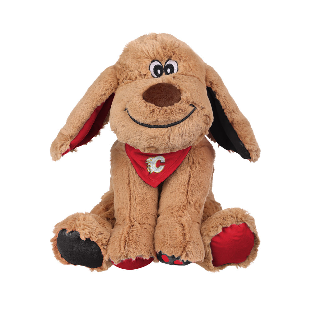 Calgary Flames Floppy Dog