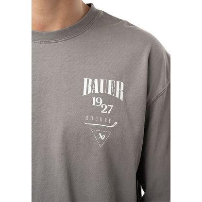 BAUER ACID WASH ADULT LONG SLEEVE SHIRT