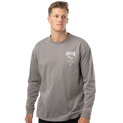 BAUER ACID WASH ADULT LONG SLEEVE SHIRT