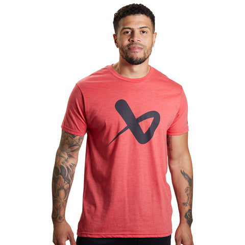 BAUER ADULT CORE RED T SHIRT