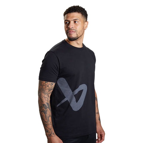 BAUER ADULT SIDE ICON BLACK T SHIRT
