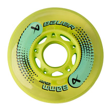 BAUER COURT 72MM/76A ROLLER HOCKEY WHEELS - 4 PACK