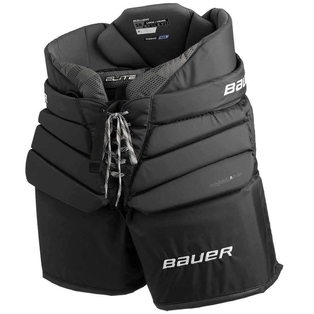 BAUER ELITE GEN II SENIOR BLACK GOALIE PANTS