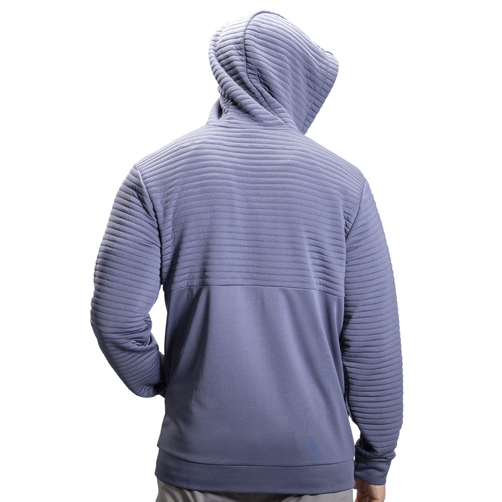 Navy Blue Marled Heather Full Zip Hoodie – Blade + Blue Navy Blue Marled Heather Full Zip Hoodie – Blade + Blue
