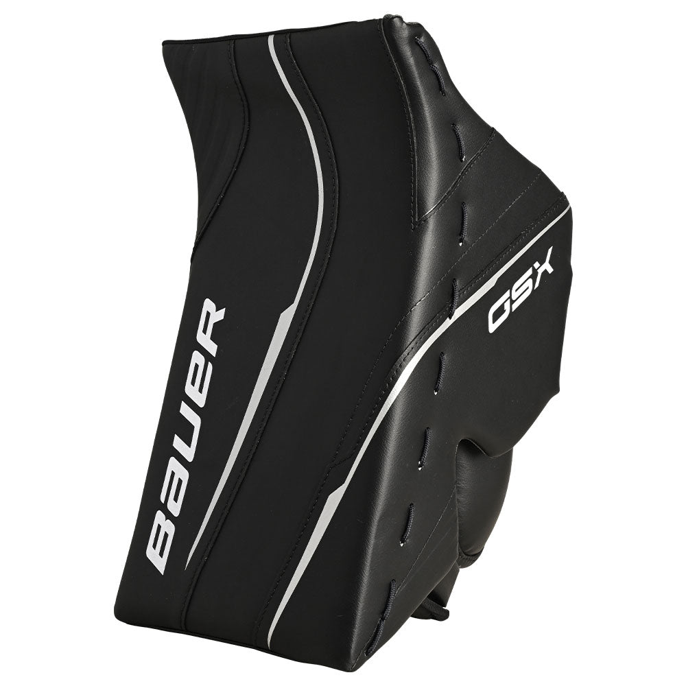 BAUER GSX GEN II BLACK SENIOR GOALIE BLOCKER - REGULAR