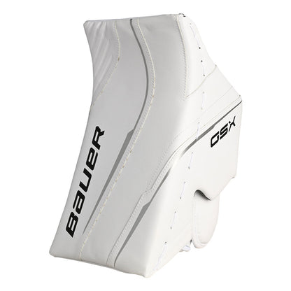 BAUER GSX GEN II WHITE INTERMEDIATE GOALIE BLOCKER