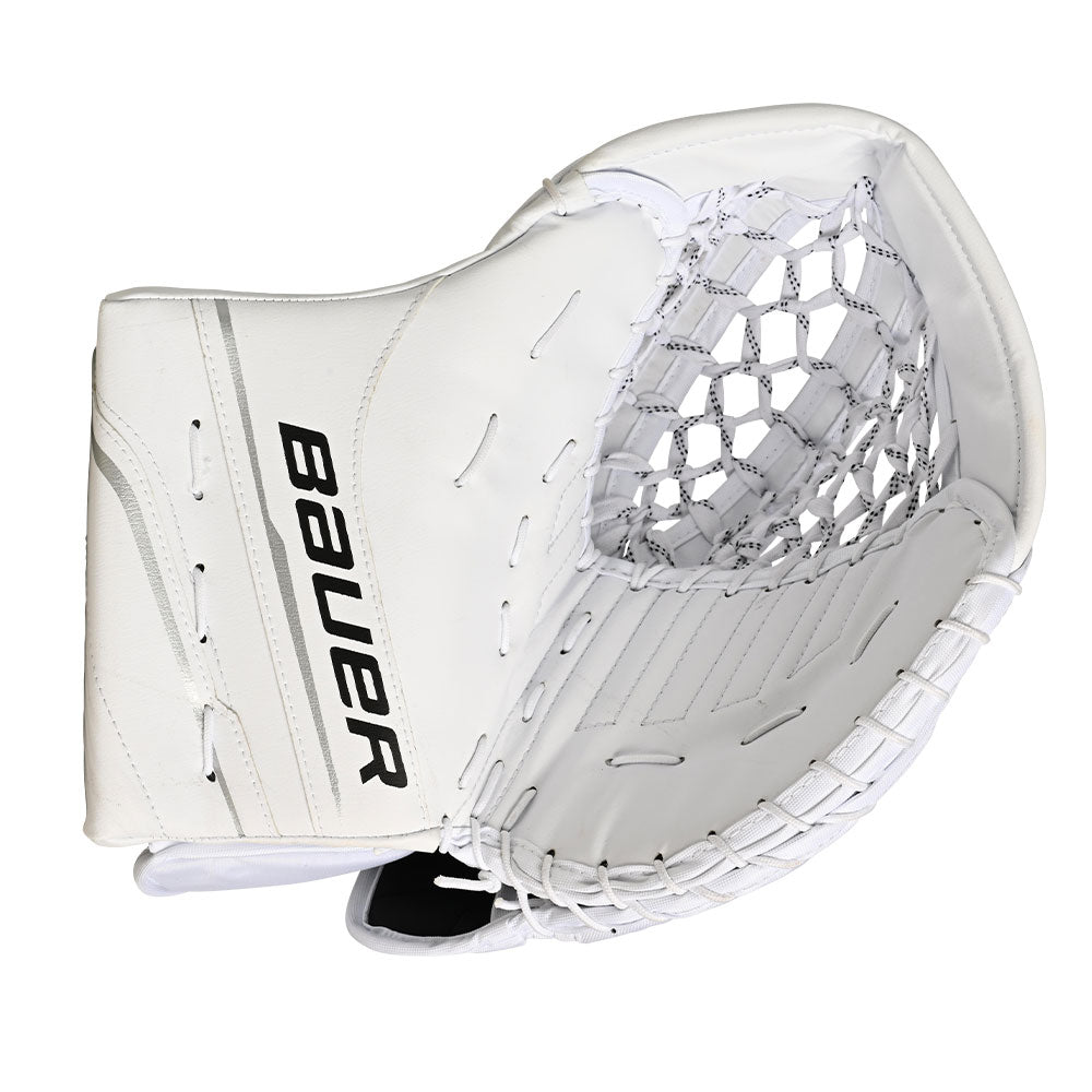 BAUER GSX GEN II WHITE INTERMEDIATE GOALIE CATCHER
