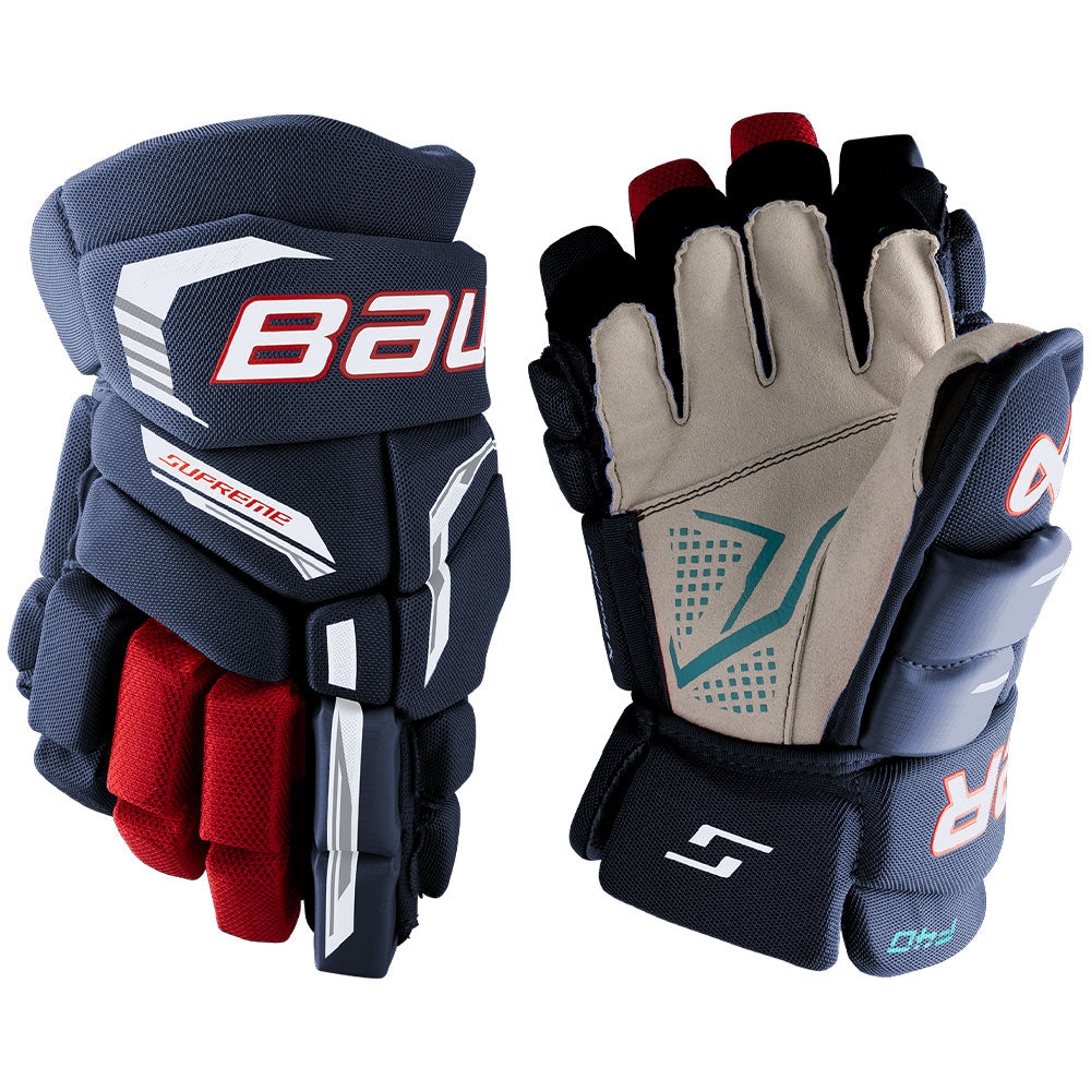 Bauer Supreme F40 Junior Hockey Gloves