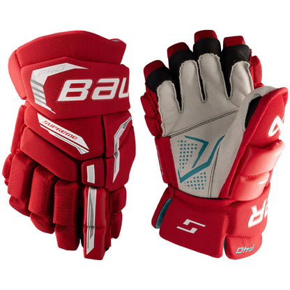 Bauer Supreme F40 Junior Hockey Gloves