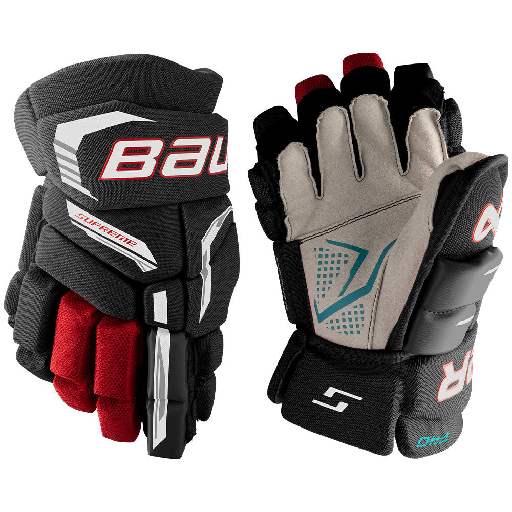 Bauer Supreme F40 Junior Hockey Gloves