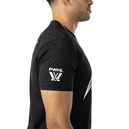 BAUER MINNESOTA FROST ADULT BLACK T SHIRT