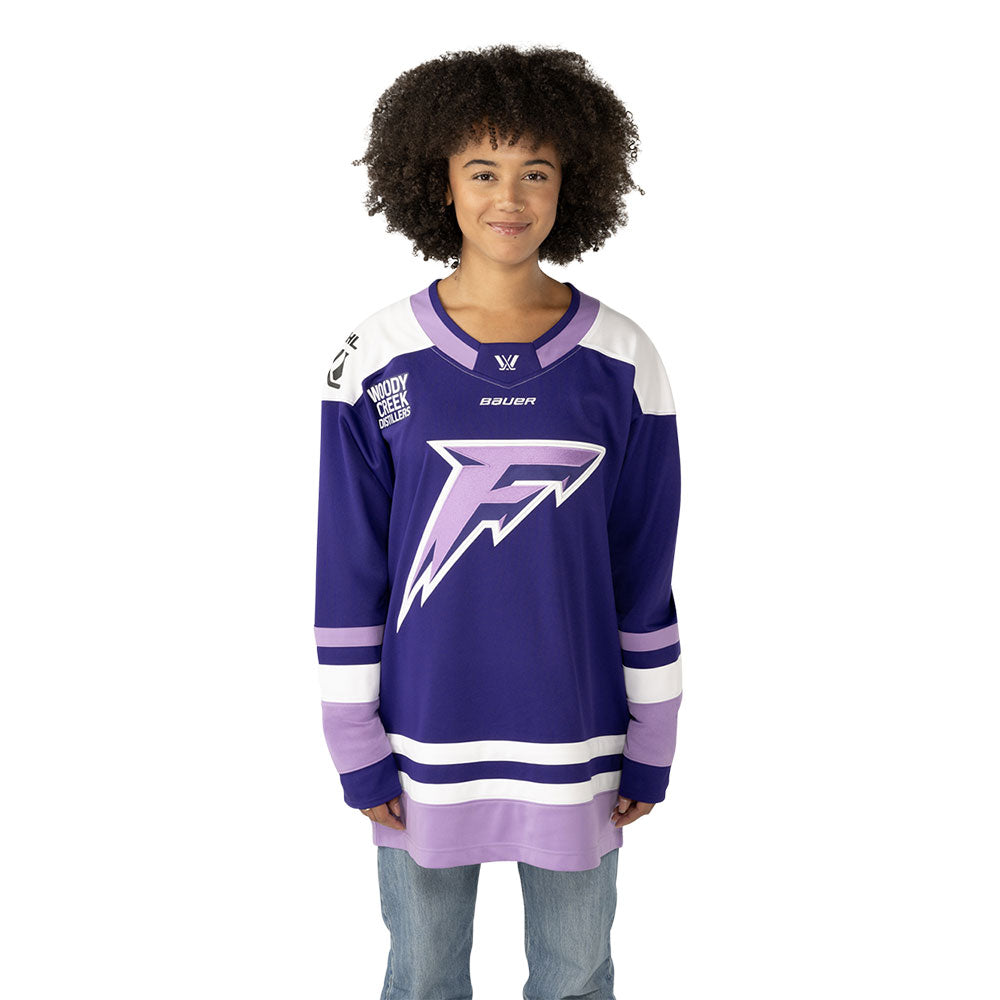 BAUER MINNESOTA FROST ADULT REPLICA HOME JERSEY