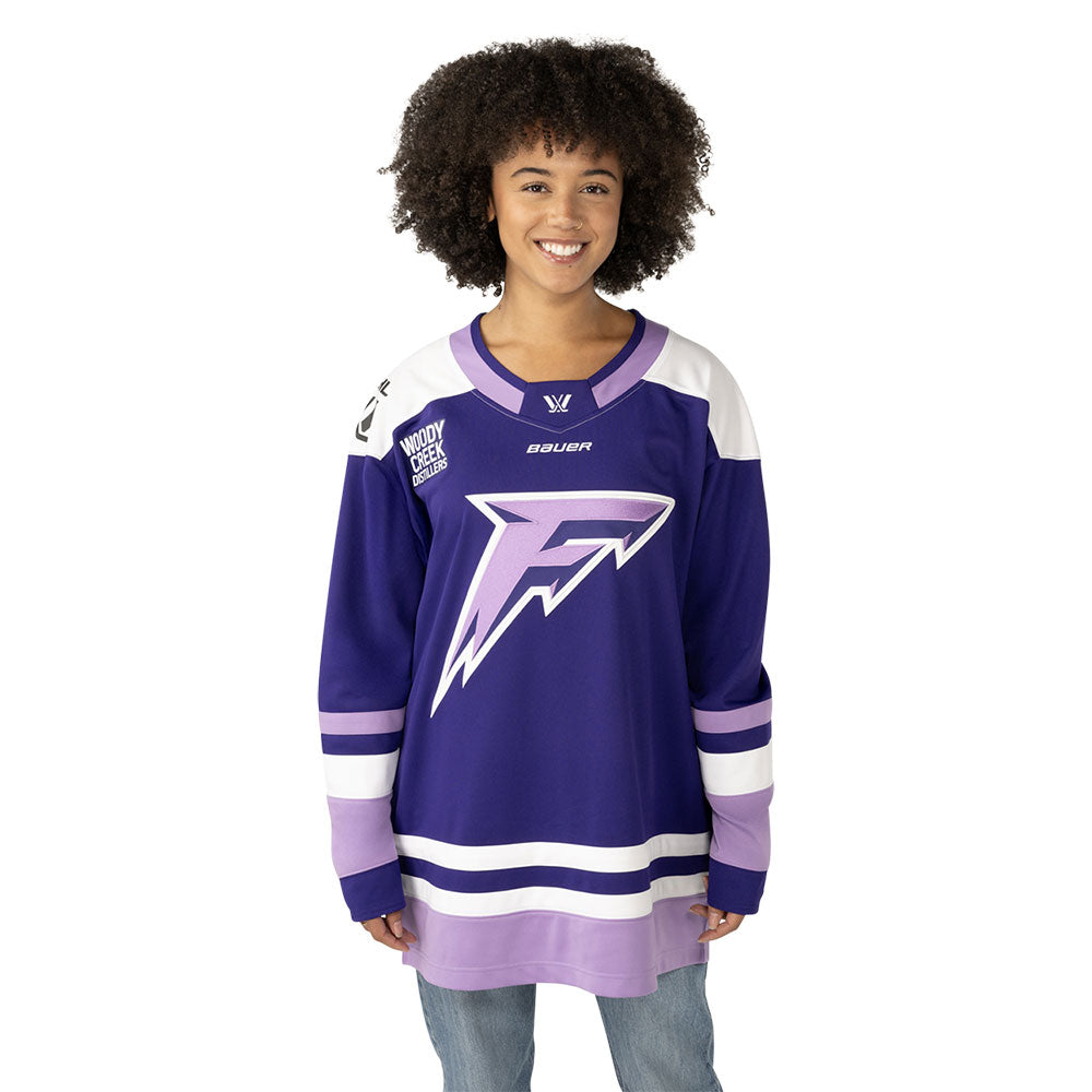 BAUER MINNESOTA FROST ADULT REPLICA HOME JERSEY
