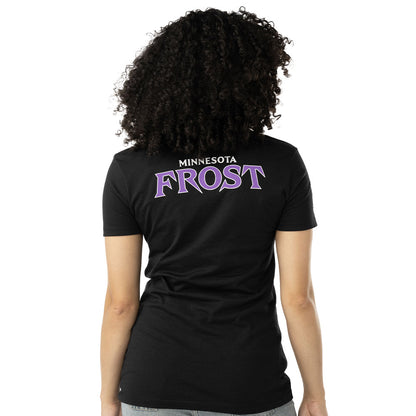 BAUER MINNESOTA FROST WOMEN'S BLACK T SHIRT