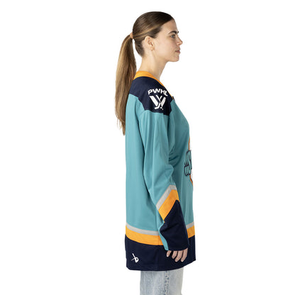 BAUER NEW YORK SIRENS ADULT REPLICA HOME JERSEY