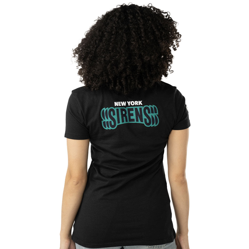 BAUER NEW YORK SIRENS WOMEN'S BLACK T SHIRT