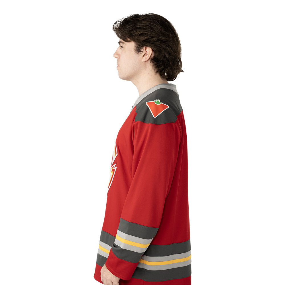 BAUER OTTAWA CHARGE ADULT REPLICA HOME JERSEY