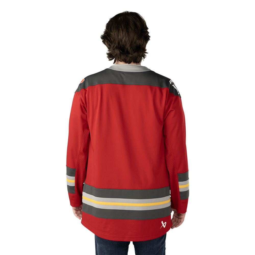 BAUER OTTAWA CHARGE ADULT REPLICA HOME JERSEY