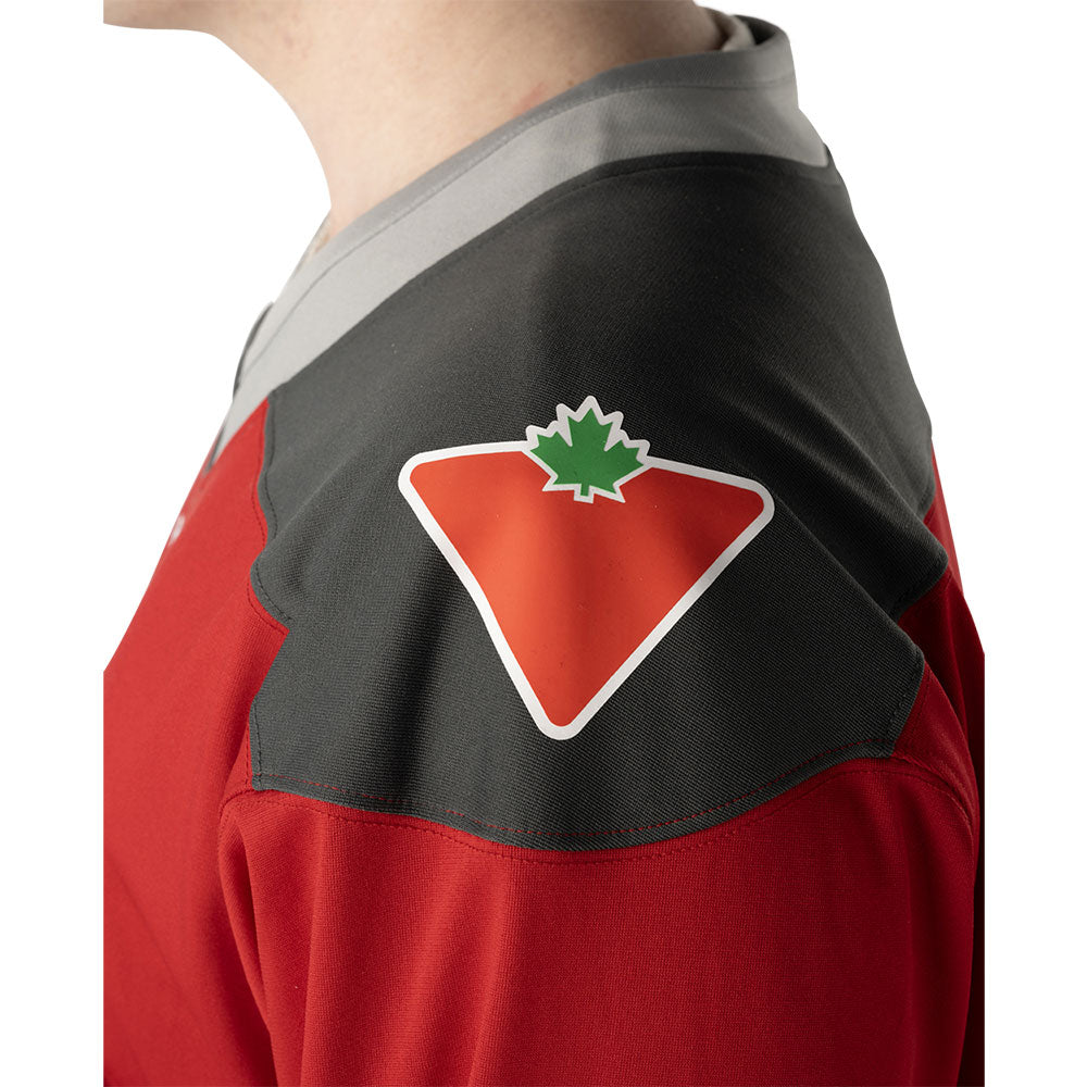 BAUER OTTAWA CHARGE ADULT REPLICA HOME JERSEY