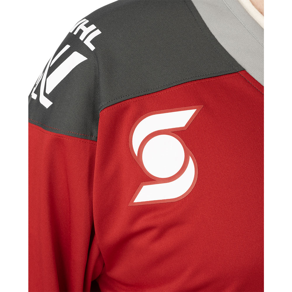 BAUER OTTAWA CHARGE ADULT REPLICA HOME JERSEY