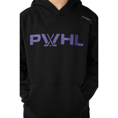 BAUER PWHL LEAGUE ULTIMATE YOUTH BLACK HOODIE