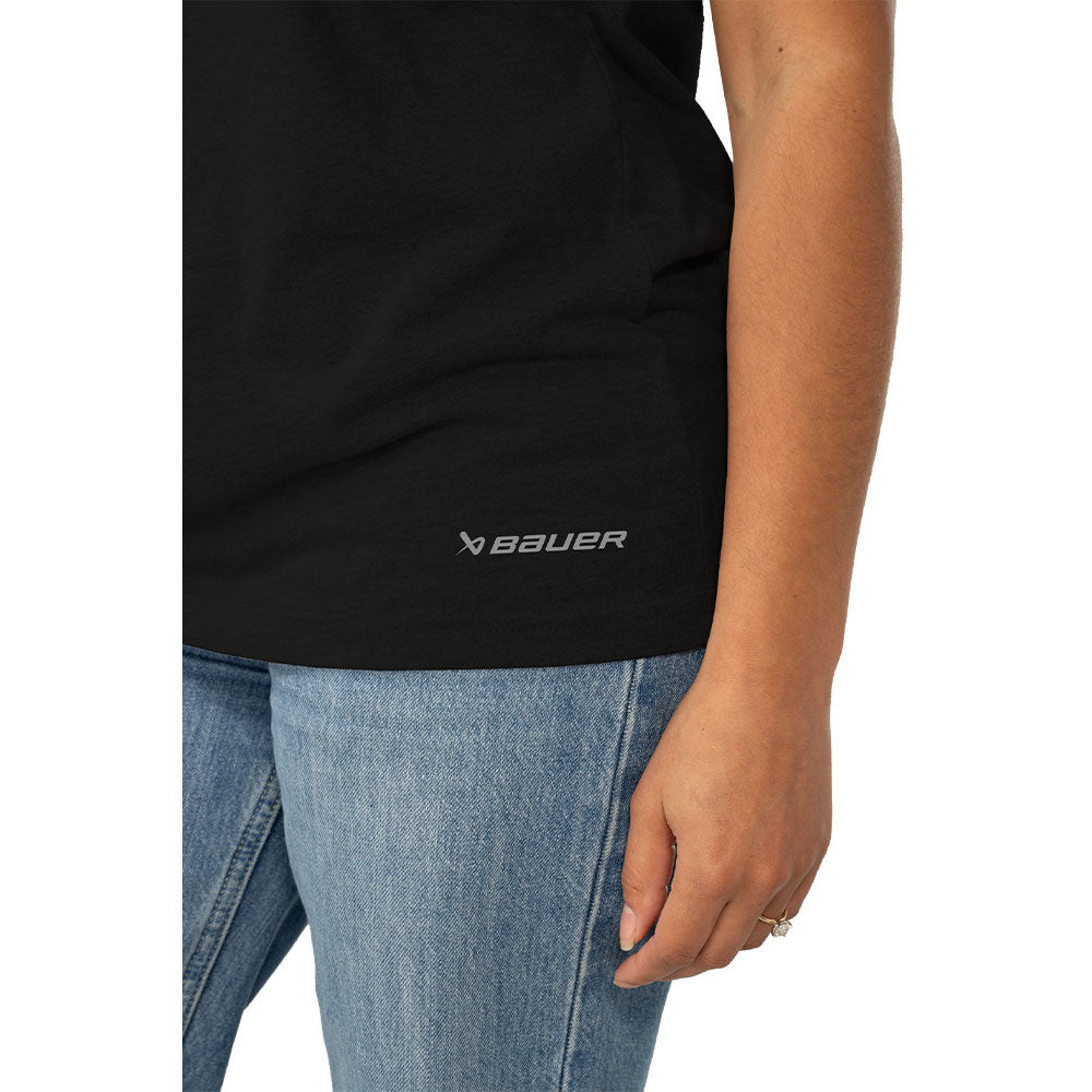 BAUER PWHL LEAGUE WOMEN'S BLACK T SHIRT