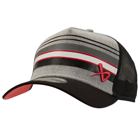 BAUER STRIPE 9FORTY RED HAT