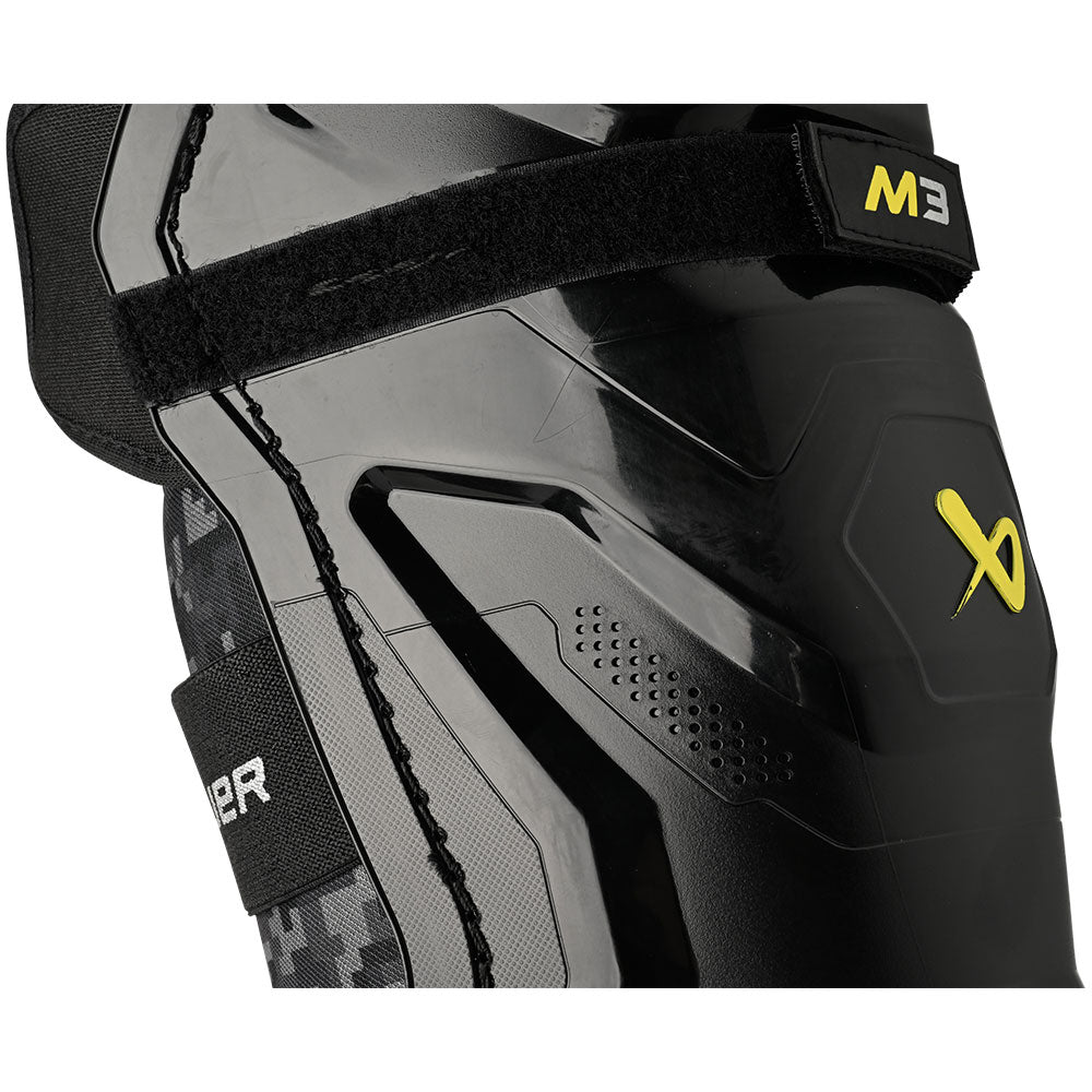 BAUER SUPREME M3 INTERMEDIATE HOCKEY SHIN PADS