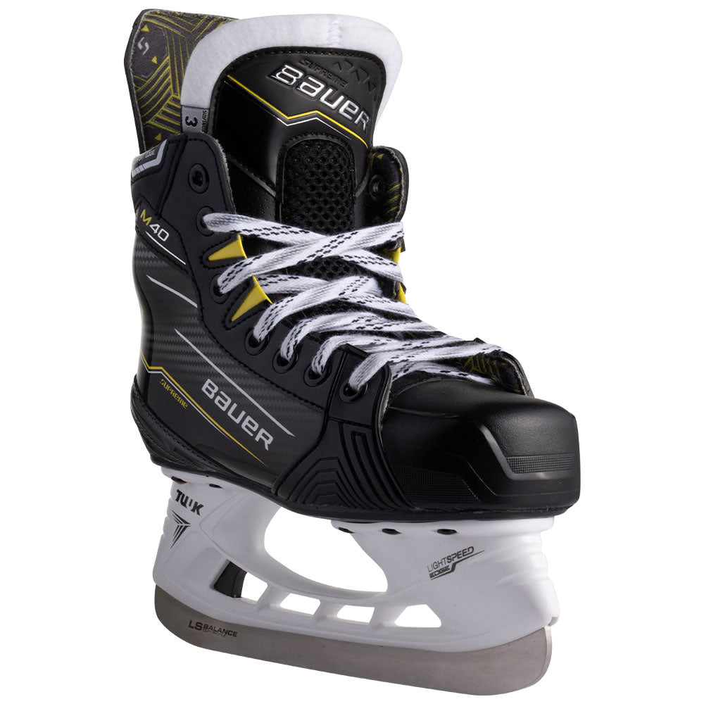 BAUER SUPREME M40 JUNIOR HOCKEY SKATES