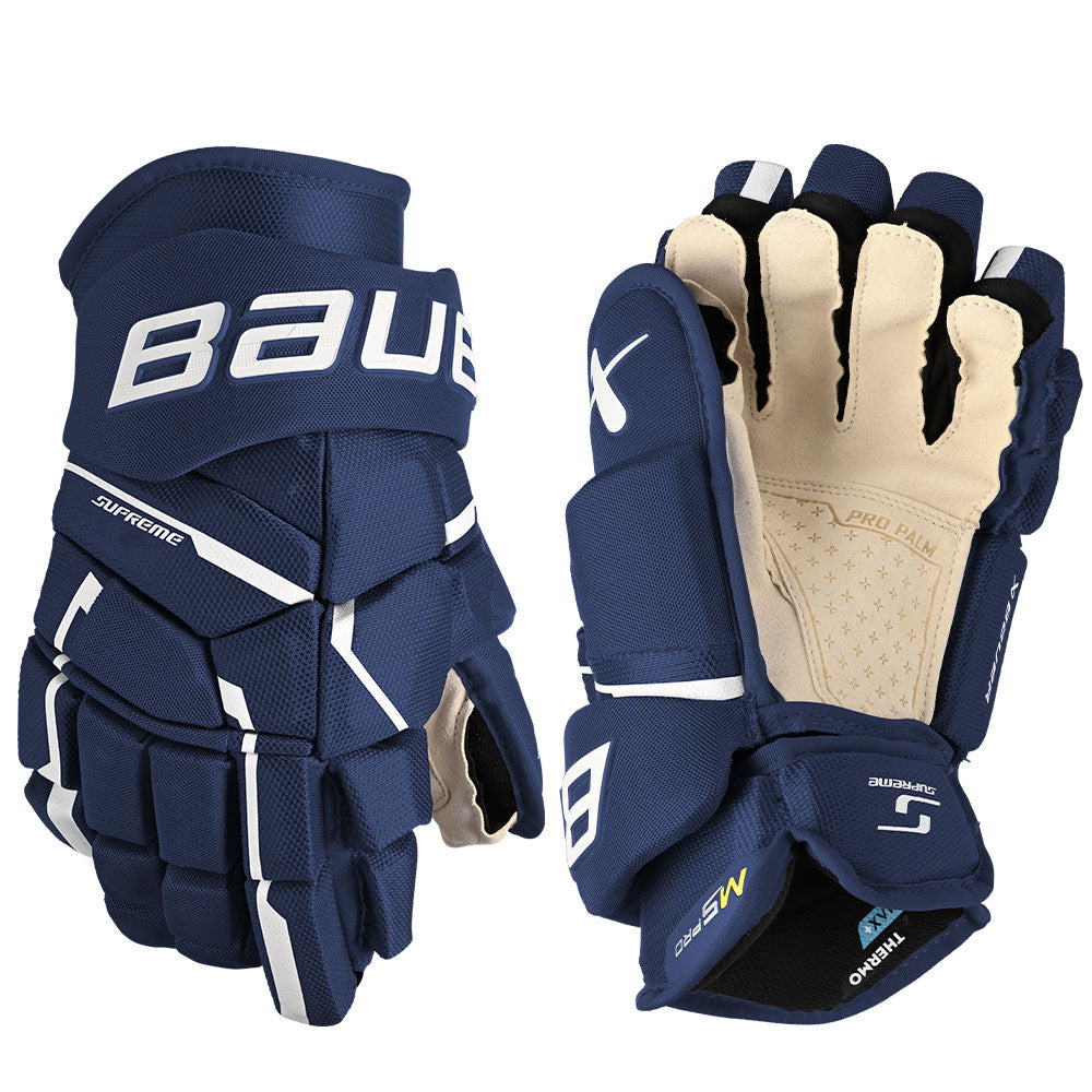 BAUER SUPREME M5PRO SENIOR HOCKEY GLOVES
