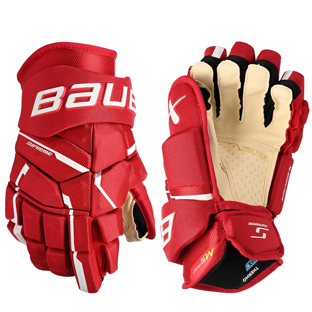 BAUER SUPREME M5PRO INTERMEDIATE HOCKEY GLOVES
