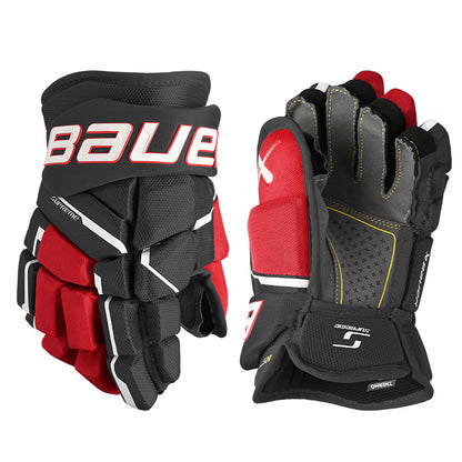 BAUER SUPREME M5PRO JUNIOR HOCKEY GLOVES