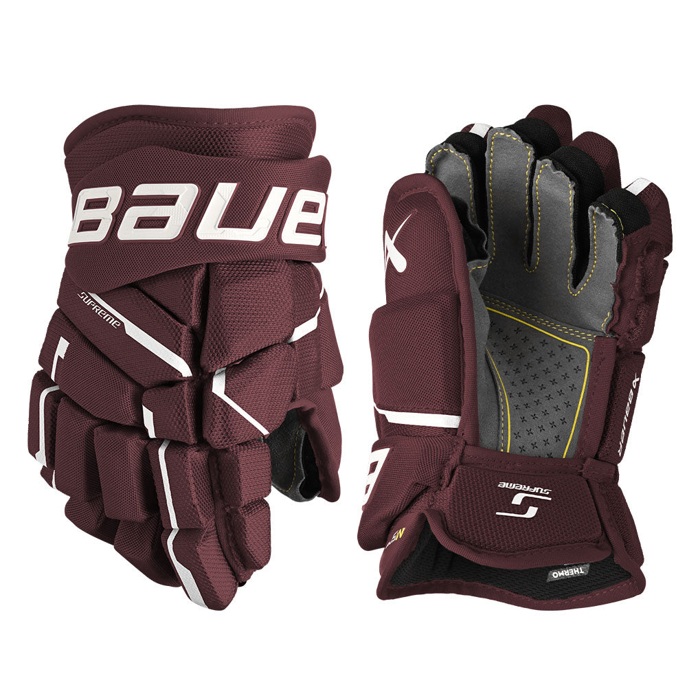 BAUER SUPREME M5PRO JUNIOR HOCKEY GLOVES