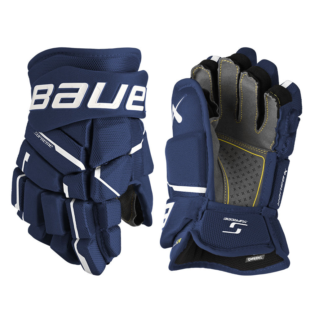 BAUER SUPREME M5PRO JUNIOR HOCKEY GLOVES