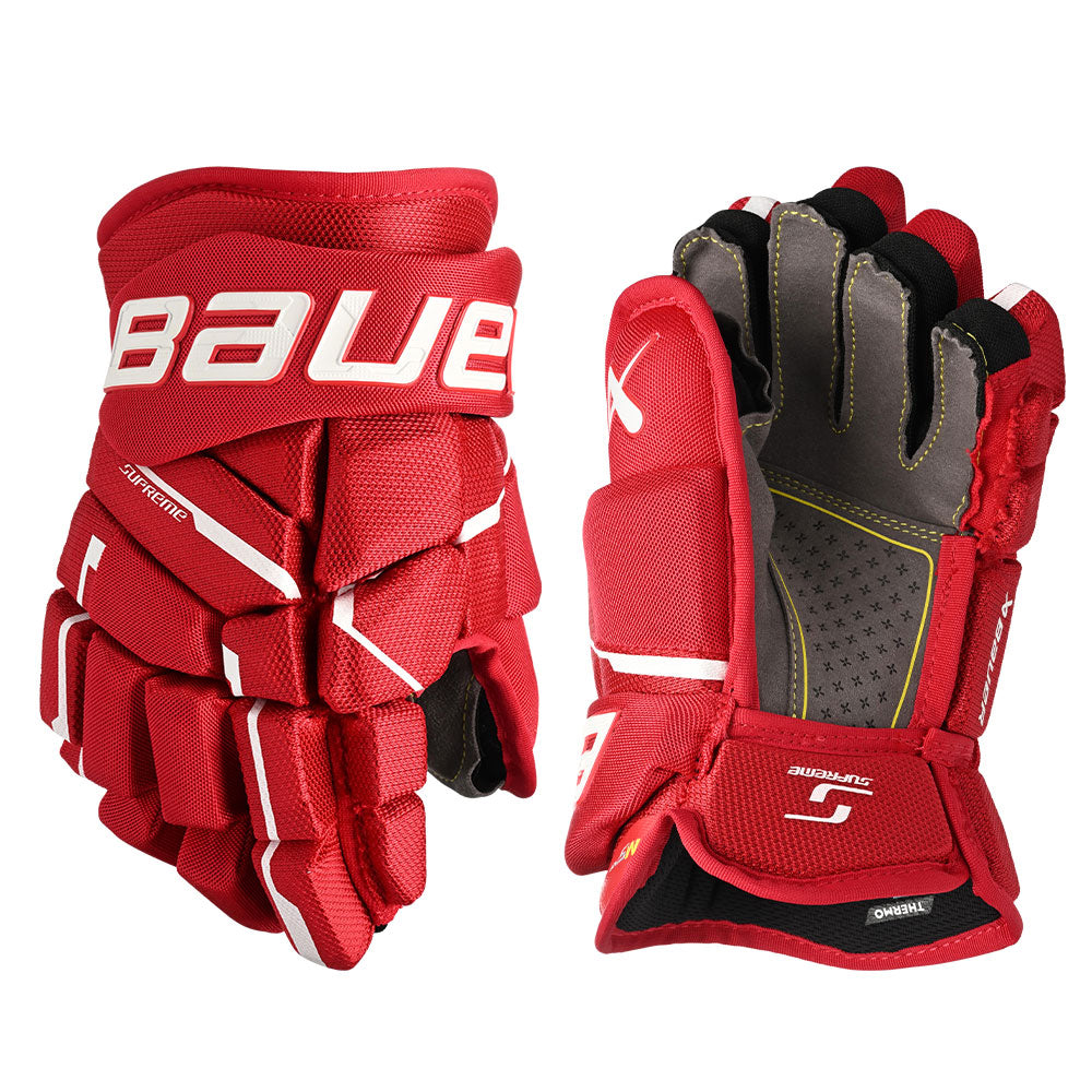 BAUER SUPREME M5PRO JUNIOR HOCKEY GLOVES