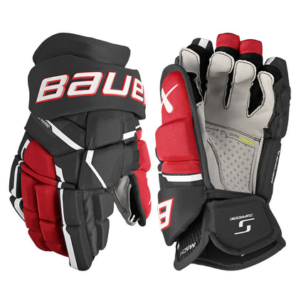 BAUER SUPREME MACH SENIOR HOCKEY GLOVES