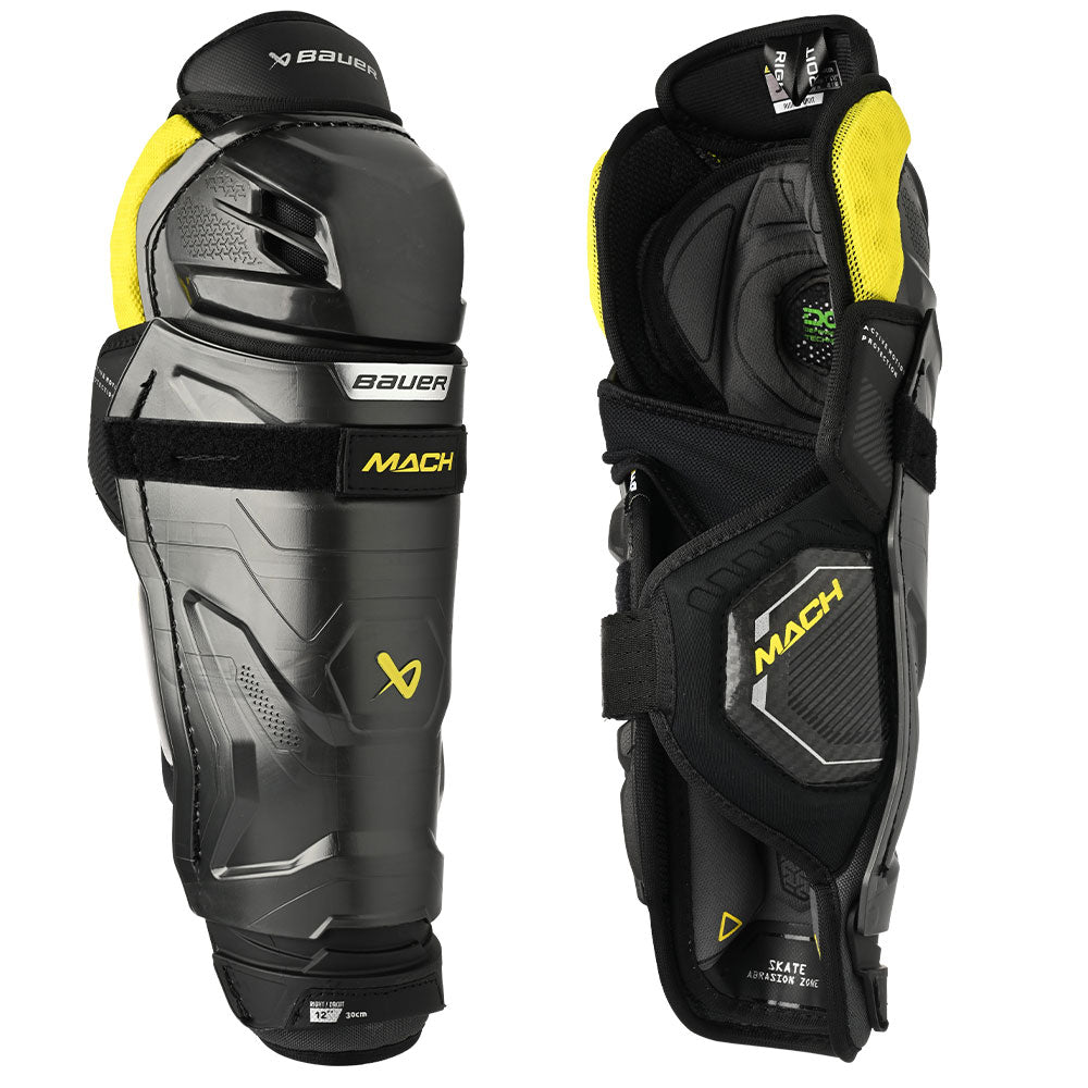 BAUER SUPREME MACH JUNIOR HOCKEY SHIN PADS Pro Hockey Life