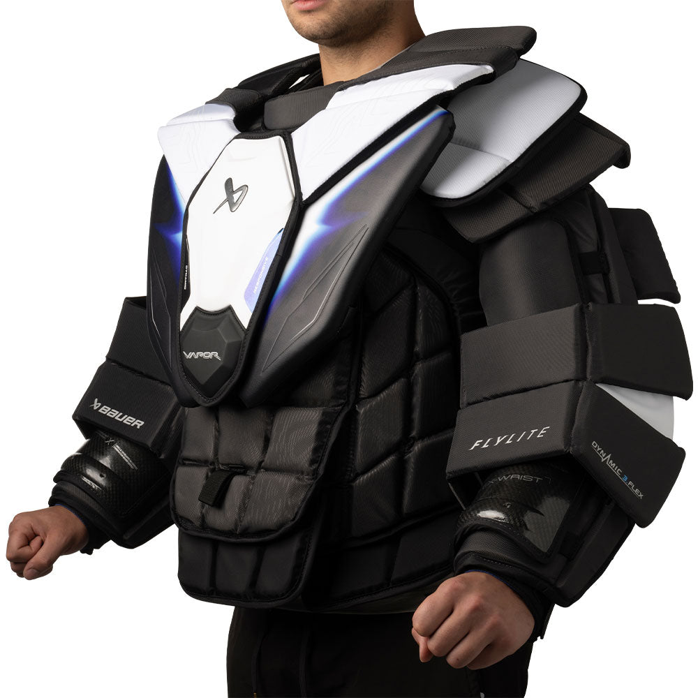 BAUER VAPOR FLYLITE INTERMEDIATE GOALIE CHEST PROTECTOR