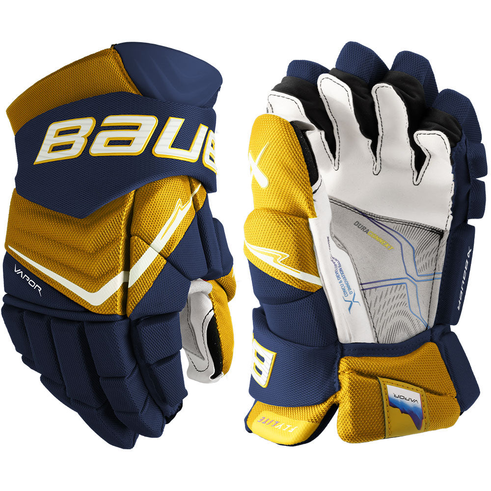 BAUER VAPOR FLYLITE MTO SENIOR HOCKEY GLOVES